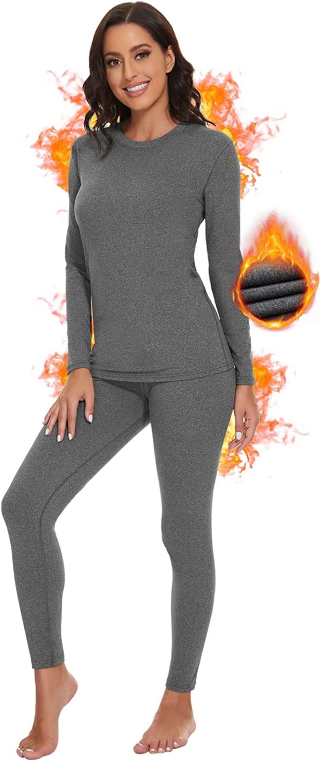Sihohan Womens thermal Underwear - Hiking 4 Fun