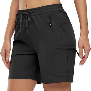 Rdruko Womens Cargo Shorts
