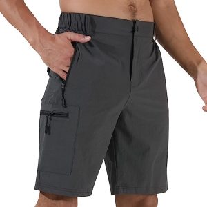 Suwangi Men's Cargo Hiking Shorts